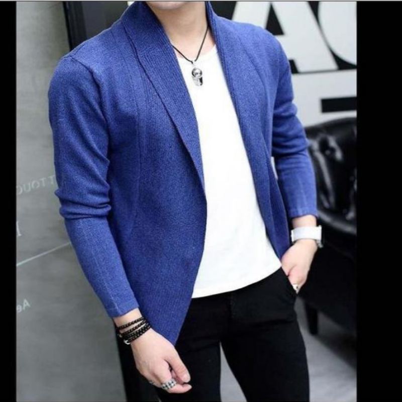 Casual Slim Fit Tunn Cardigan