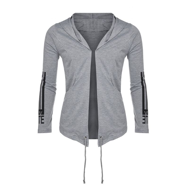 High Street Trench Cardigan Med Huva