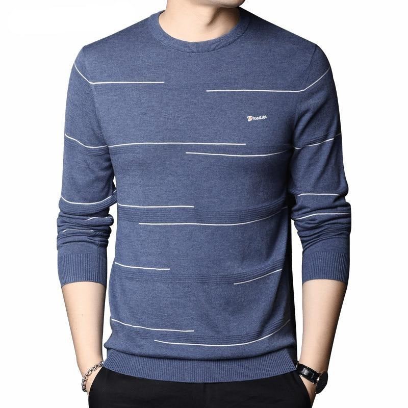 Streetwear Fashion Randig Pullover