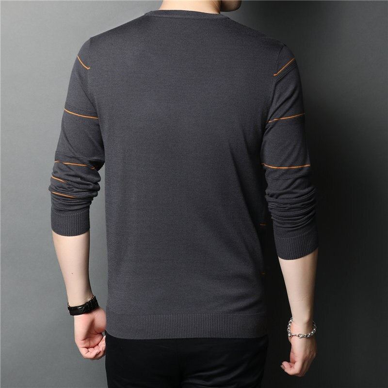 Streetwear Fashion Randig Pullover