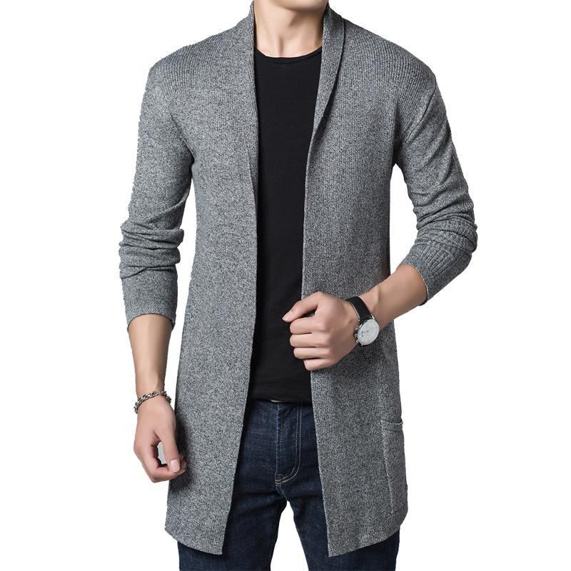 Vinterlång Mjuk Cardigan