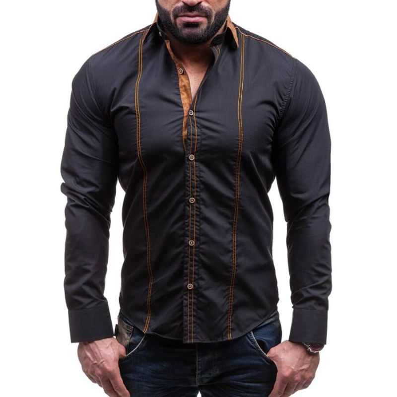 Brand Slim Business Social Dress Shirt