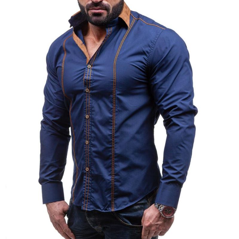 Brand Slim Business Social Dress Shirt