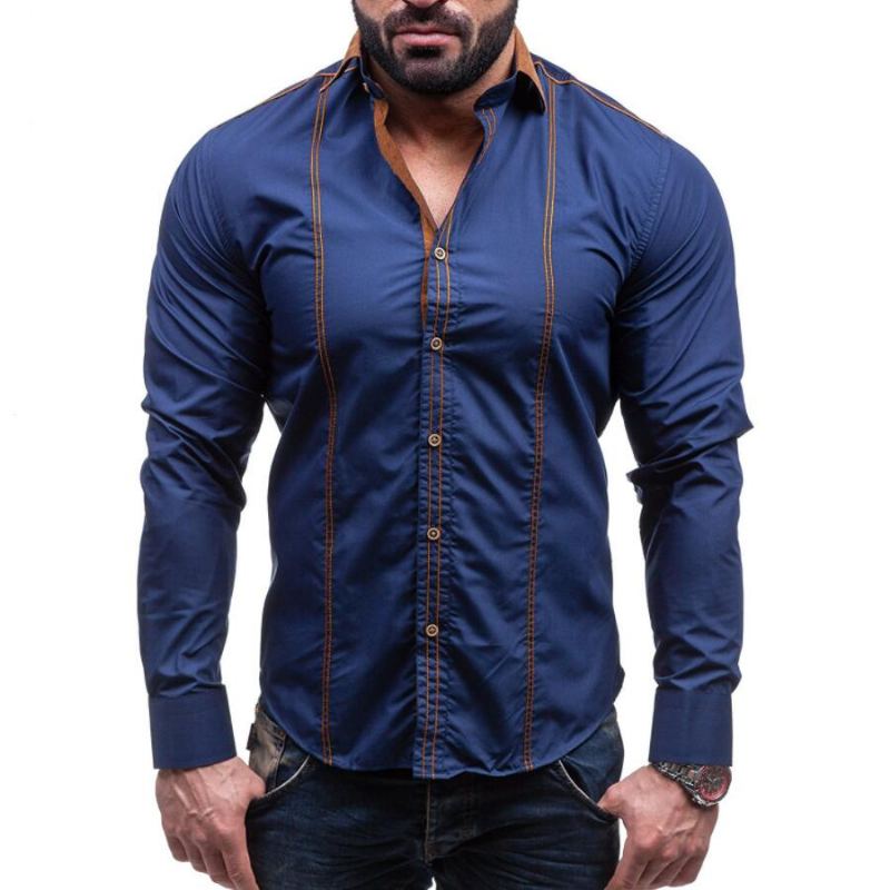 Brand Slim Business Social Dress Shirt