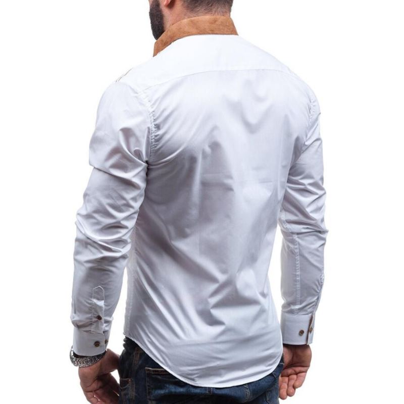 Brand Slim Business Social Dress Shirt