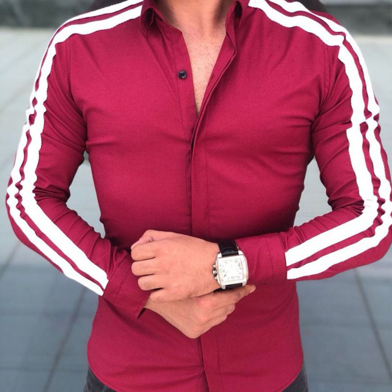 Fashion Luxury Side Stripe Shirt