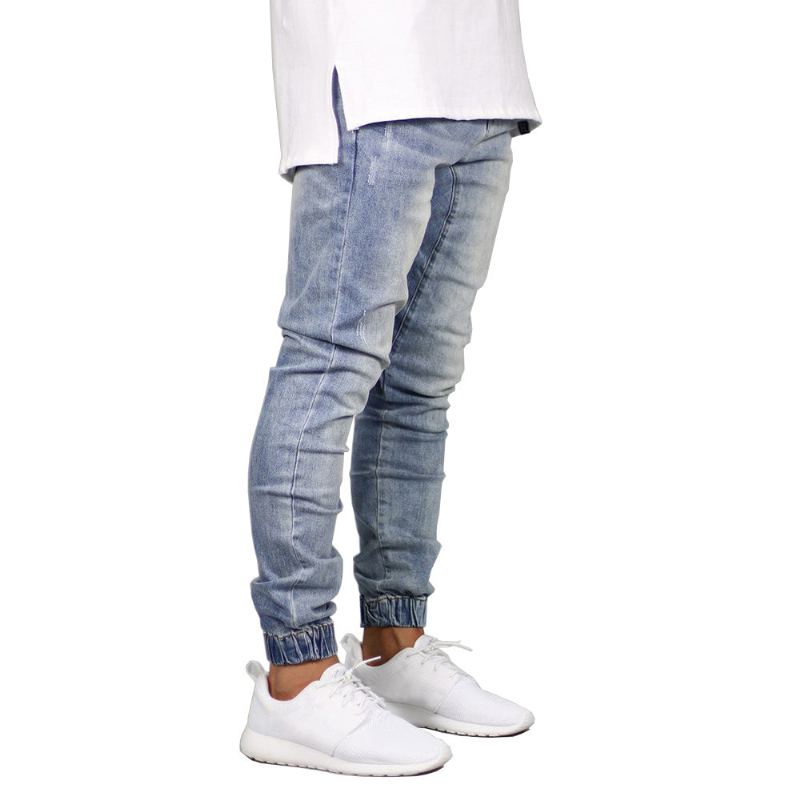 Denim Design Hip Hop Jogger Jeans