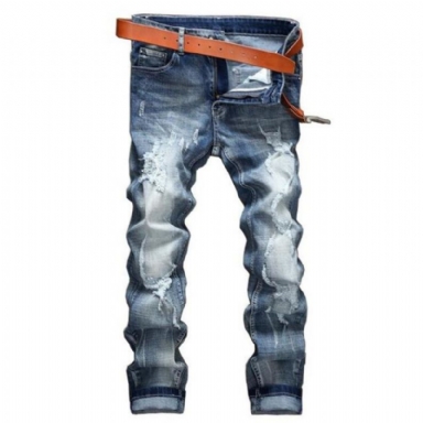 Hål Designer Jeans