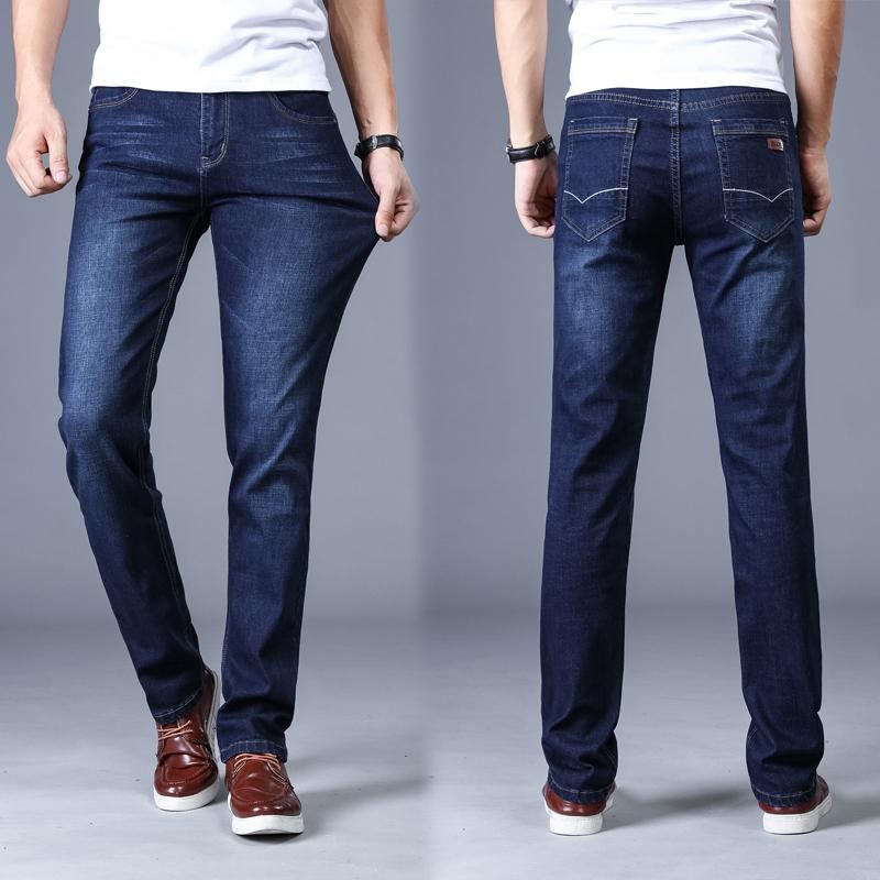 Klassiska Pantalon Homme-jeans