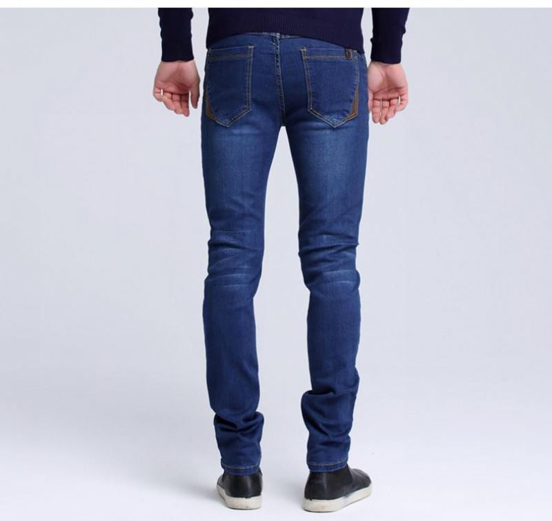 Lösa Jeans Med Hög Elasticitet