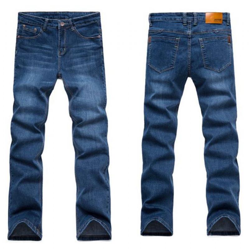 Lösa Jeans Med Hög Elasticitet