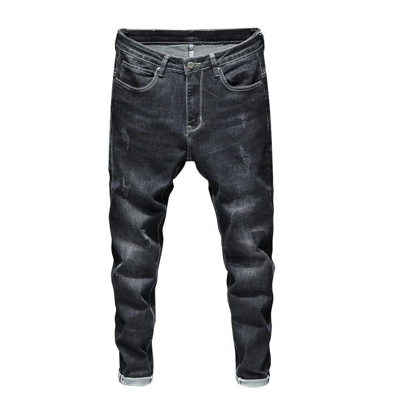 Märkt Dark Street Style Jeans