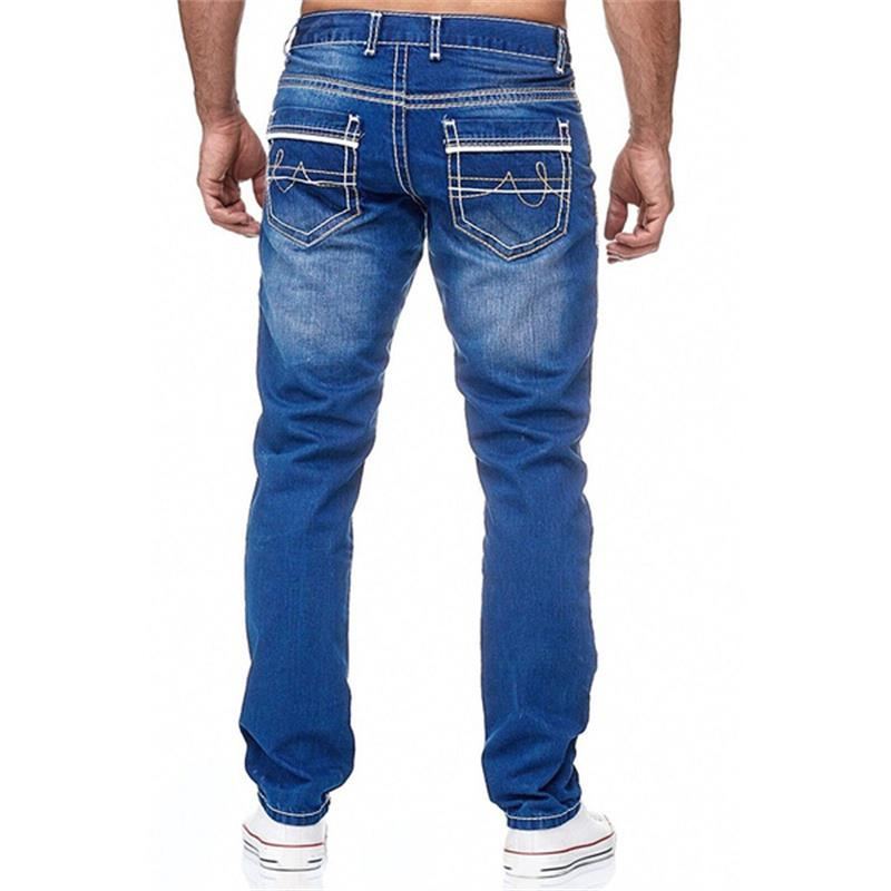 Rak Designjeans Med Hög Midja