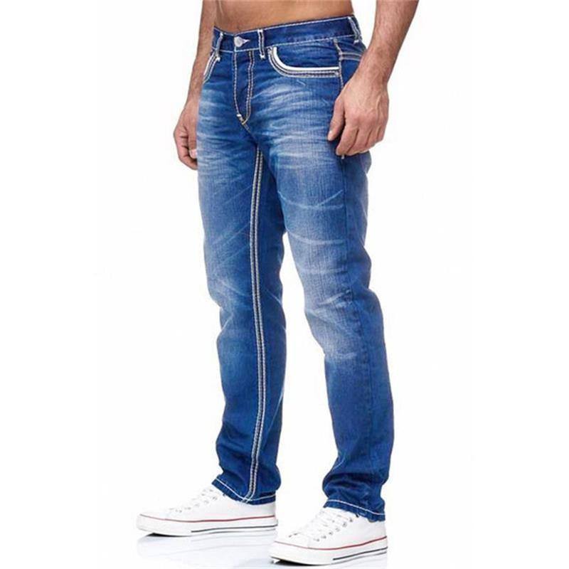 Rak Designjeans Med Hög Midja