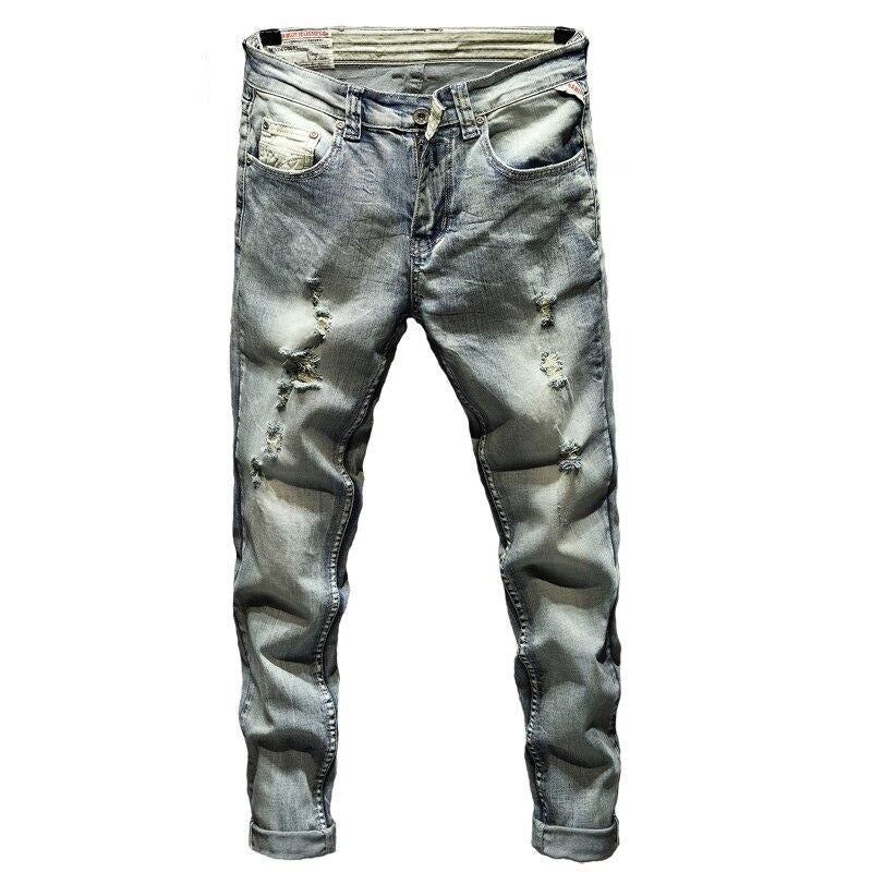 Rippade Distressed Streetwear-jeans