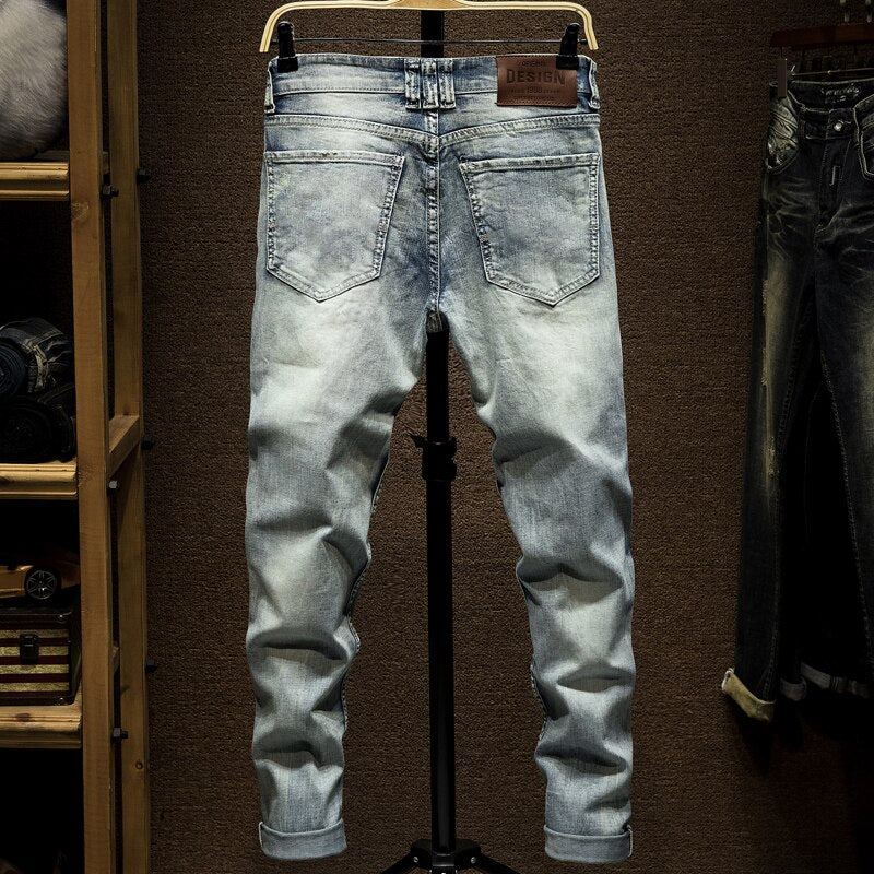 Rippade Distressed Streetwear-jeans