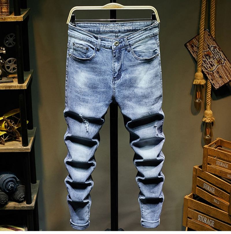 Rippade Stretchy Torn Jeans