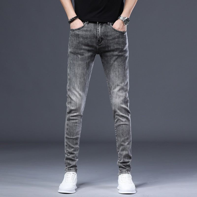 Skinny Stretch Fritid Jeansbyxor