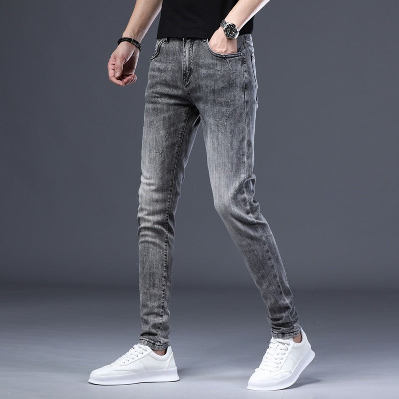 Skinny Stretch Fritid Jeansbyxor