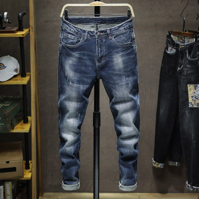 Slim Fit Stretch Hip Hop Style Jeans