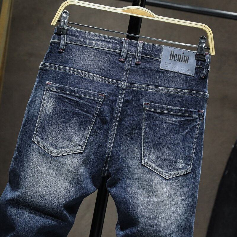 Slim Fit Stretch Hip Hop Style Jeans