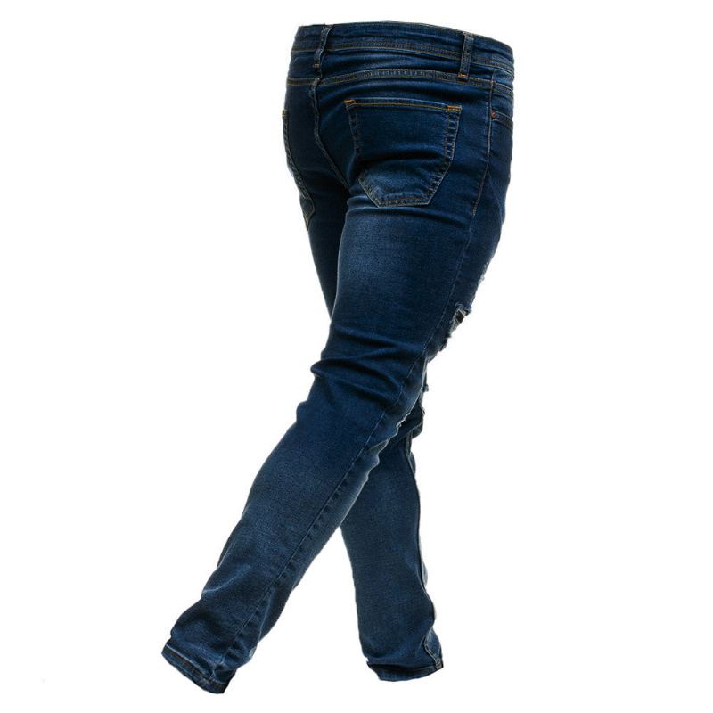 Snygga Hål Skinny Jeans