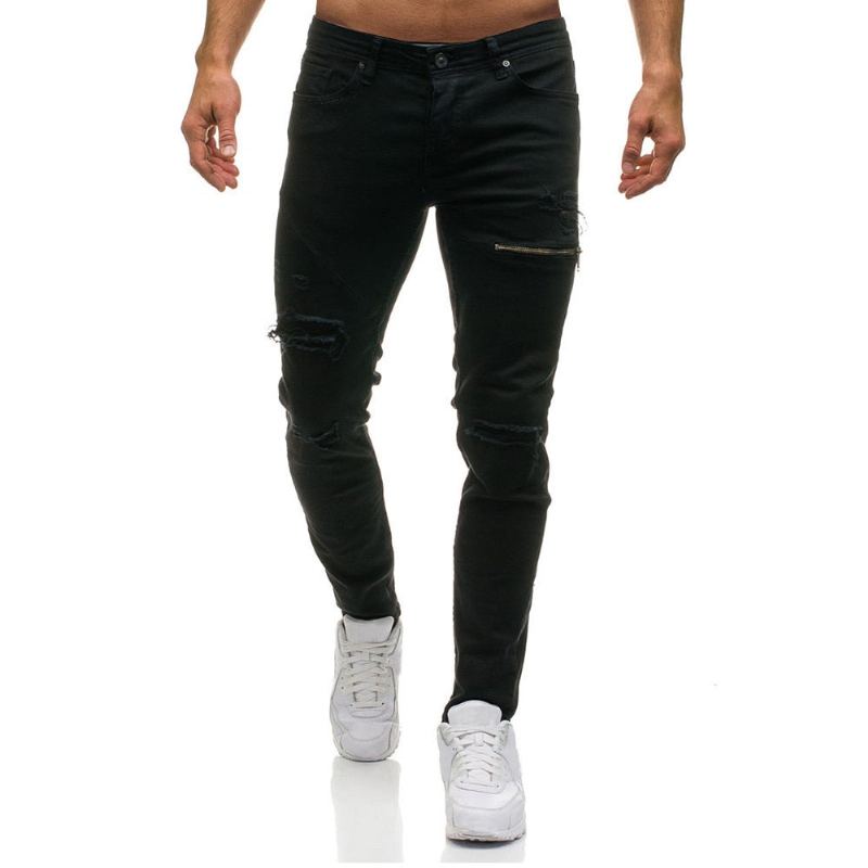 Snygga Hål Skinny Jeans