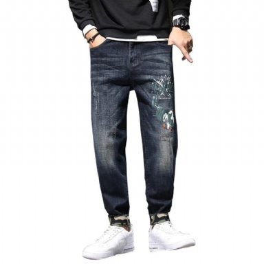 Streetwear Stretch Baggy Jeans