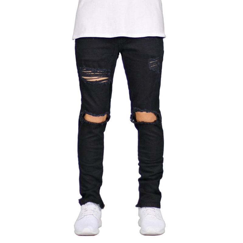 Stretch Destroyed Design Jeans