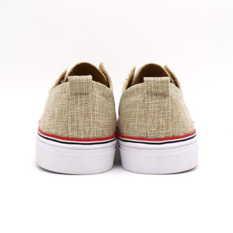 Canvas Linne Flats Casual Skor