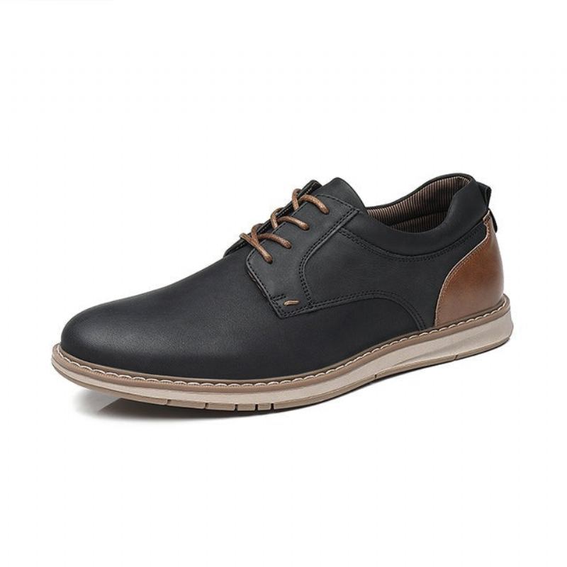 Comfy Business Pu Läder Andas Casual Shoes