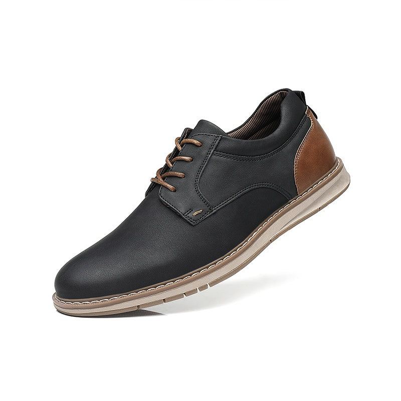 Comfy Business Pu Läder Andas Casual Shoes