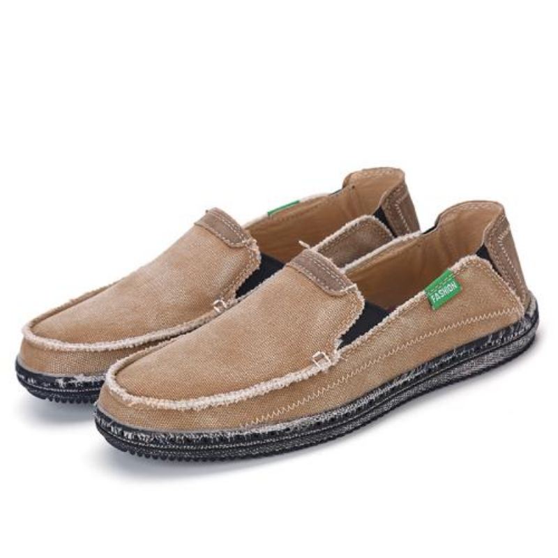 Män Sommar Slip On Flats Loafers