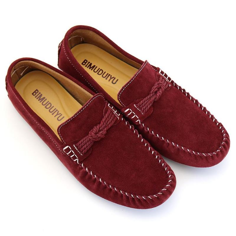 Minimalistiska Soft Knot Loafer Flat Shoes