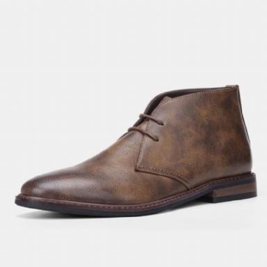 Läder Ankel Desert Boots