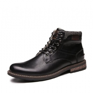 Varma Casual Boots Med Päls