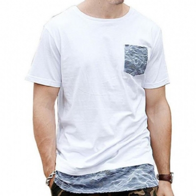 Cotton Streetwear Longline T-shirt