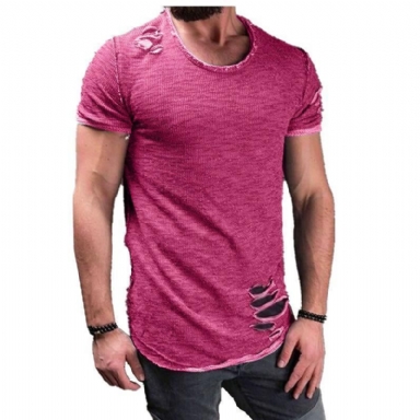 Rippad Slim Fit T-shirt I Bomull