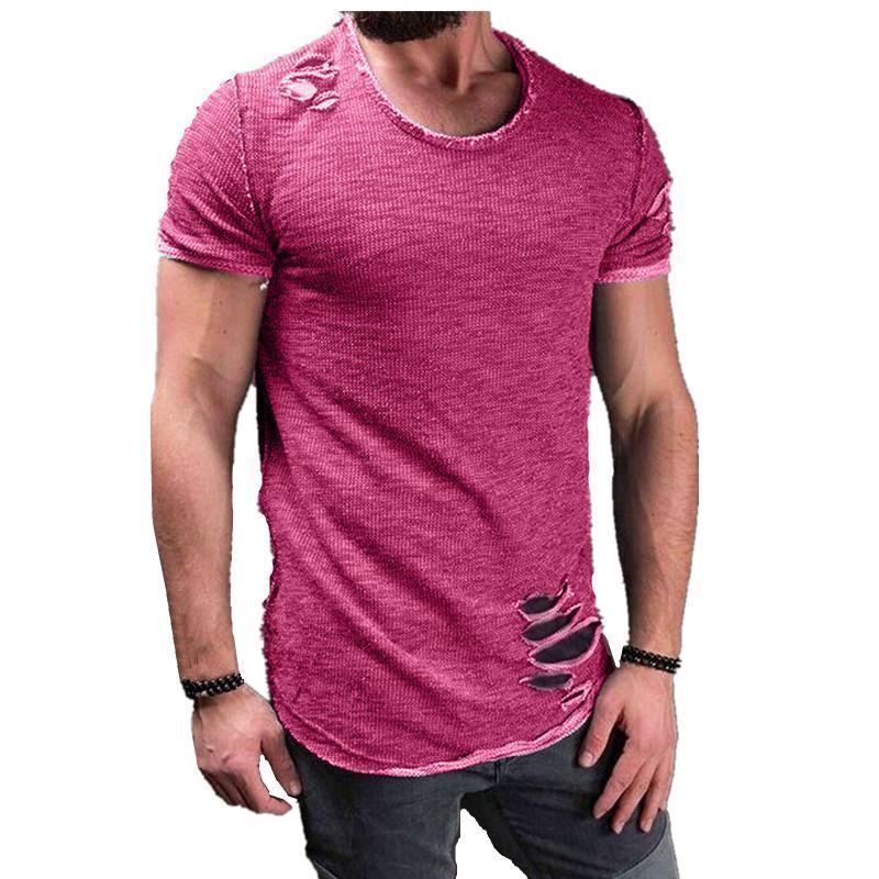 Rippad Slim Fit T-shirt I Bomull