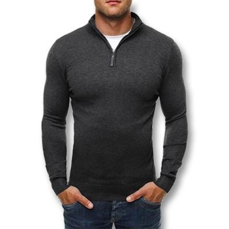 Stickad Slim Fitted Pullover