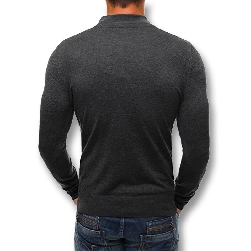 Stickad Slim Fitted Pullover