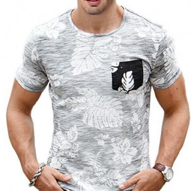 Summer Slim Fit Hawaiian T-shirt