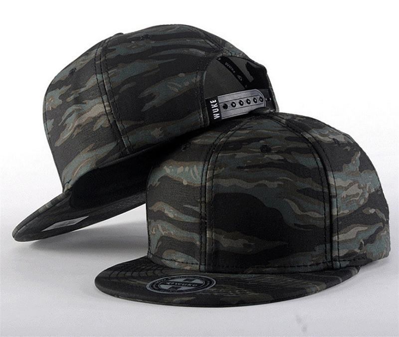 Hip Hop Camouflage Sunscreen Cap