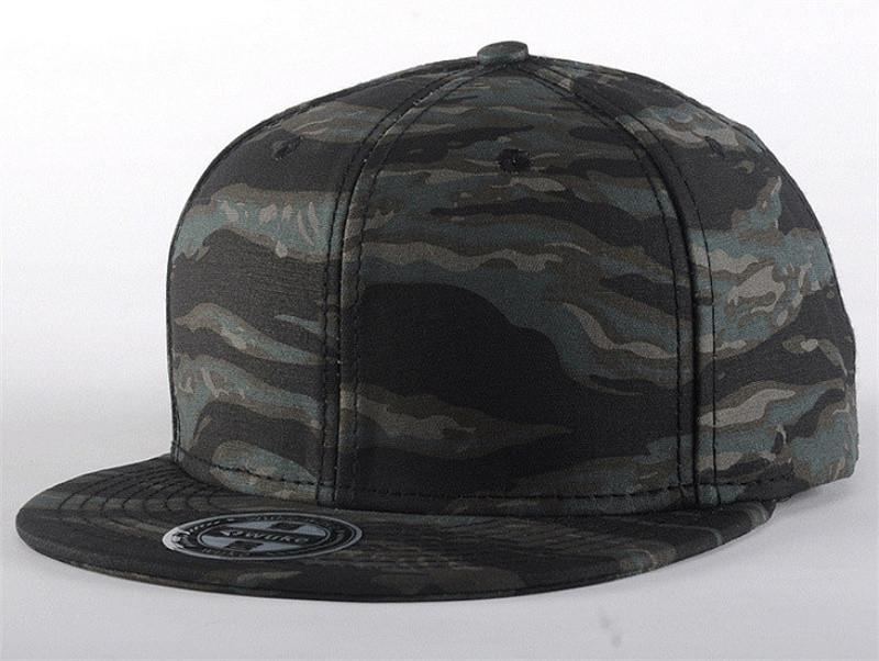 Hip Hop Camouflage Sunscreen Cap