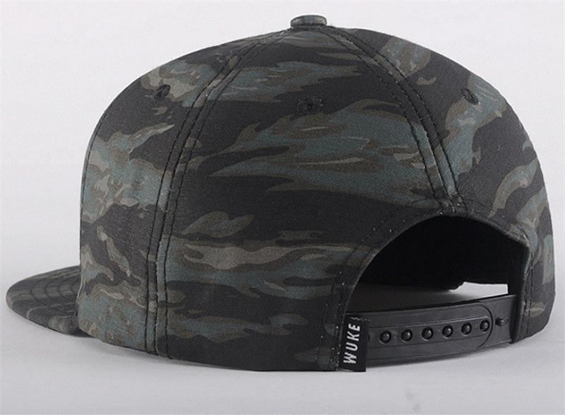 Hip Hop Camouflage Sunscreen Cap