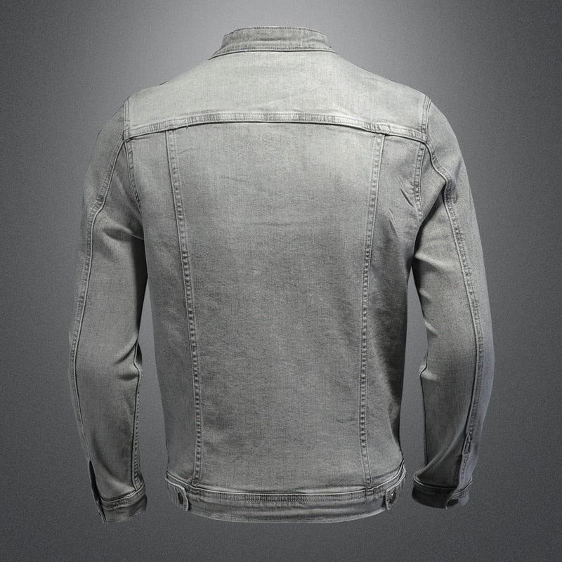 Moto Biker Streetwear Jeansjacka