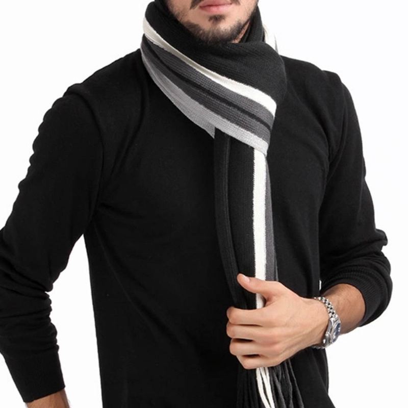 Foulard Fall Designer Wrap Business Scarf