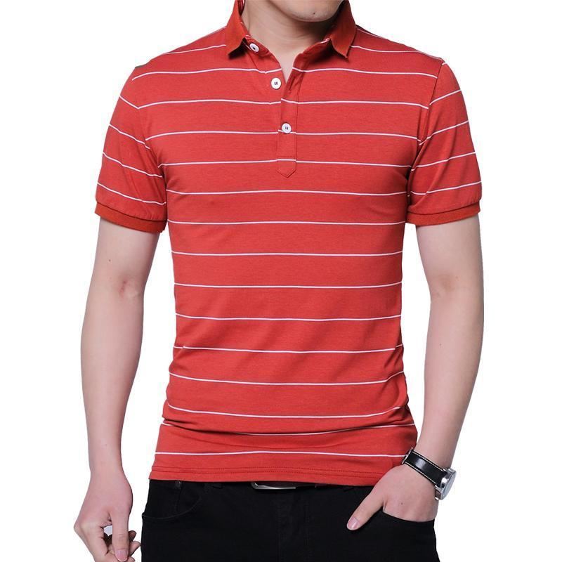 Märke Sommar Stripped Polo Shirt