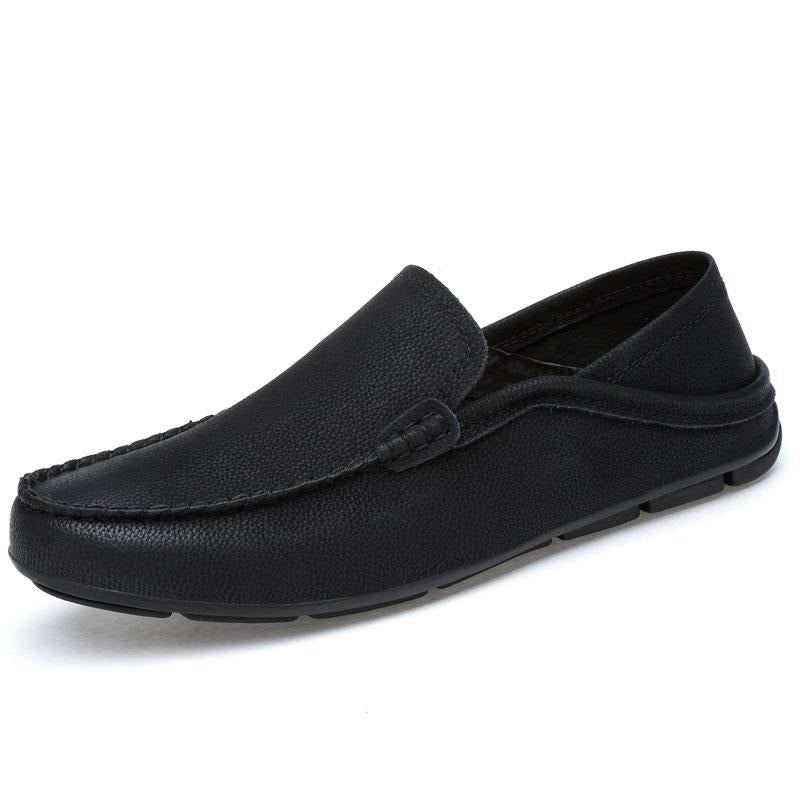 Casual Fashion Sommar Läder Loafers