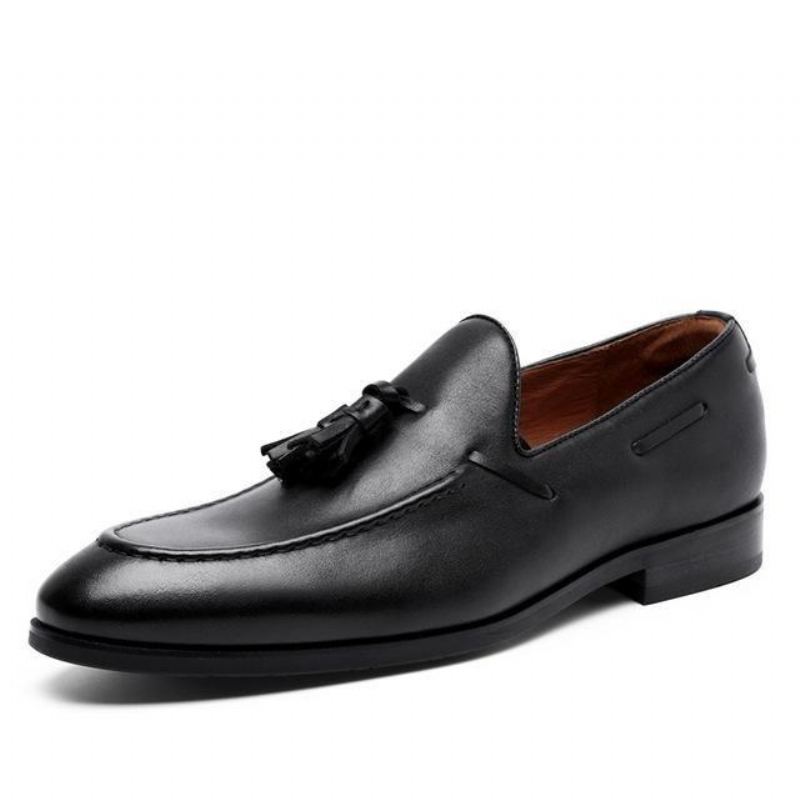 Eleganta Tassel Leather Loafers